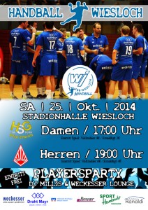 TSG Wiesloch Handball 25.10.2014